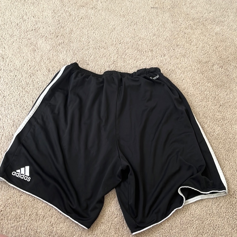 Black Adidas shorts